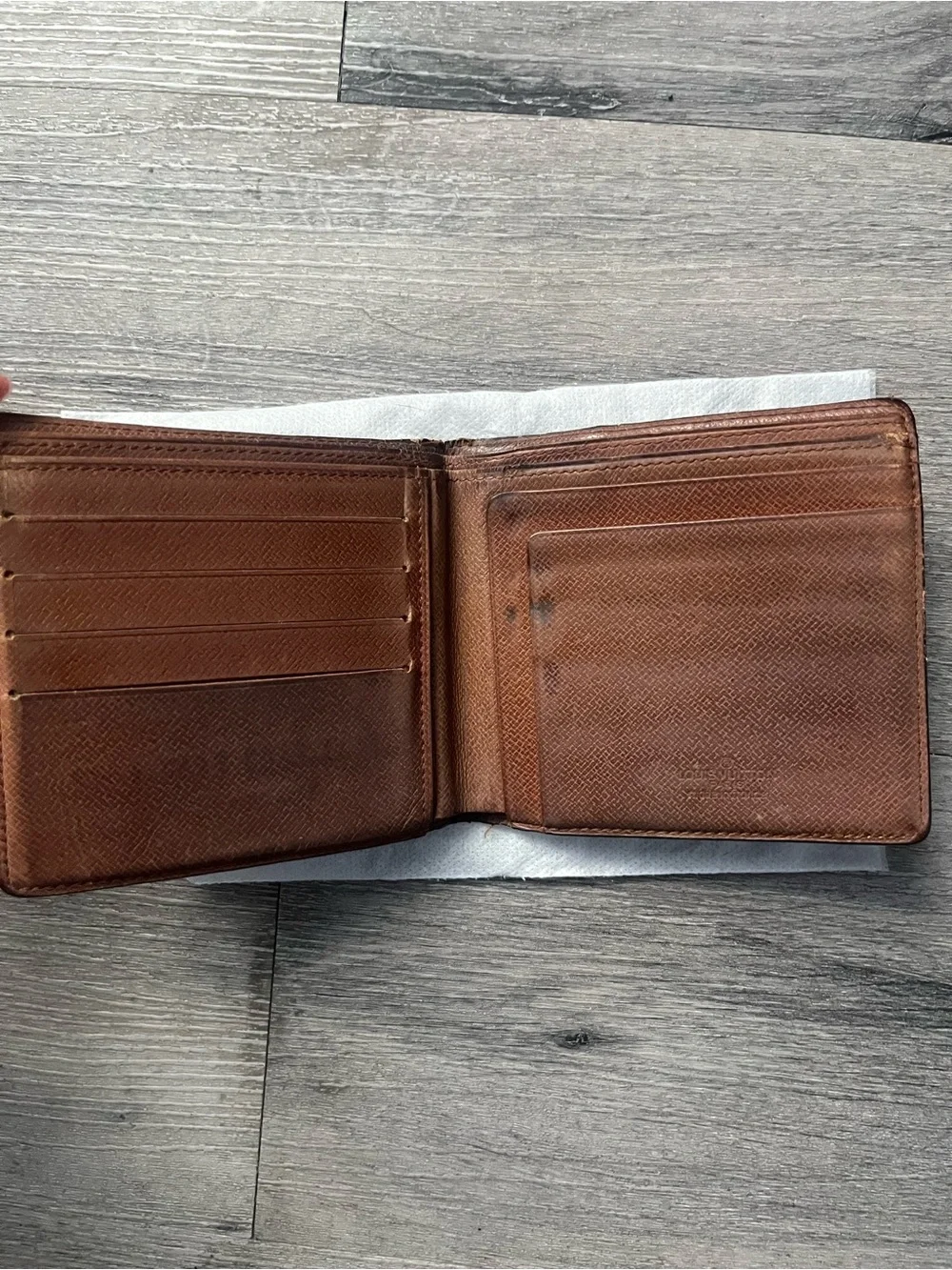 Louis Vuitton Monogram Canvas Men's Bifold Wallet in Brown
